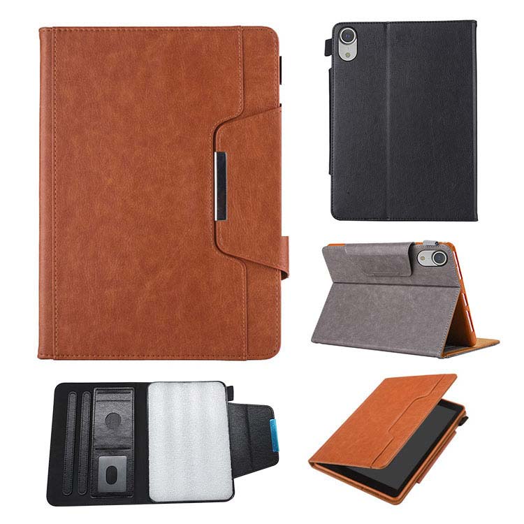 iPad mini 6/7 (第6/7世代) 8.3インチ ケース/カバー ペン収納 手帳