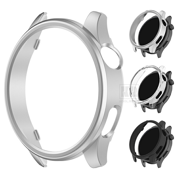 Xiaomi Watch S5�Ή� �P�[�X 46mm �J�o�[ �P�F/�N���A �n�[�h�P�[�X �ی�P�[�X ���� �V���I�~ �E�H�b�` S5 46mm �V���I�~�[ �ϏՌ��P�[�X/�J�o�[