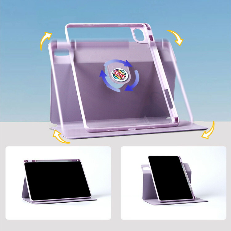 HUAWEI MatePad 11.5 ケース/カバー 2023モデル 手帳型 PUレザー 360°回転 ペン収納 スタンド機能カバー ファーウェイ メイトパッド11.5インチ｜keitaiichiba｜05