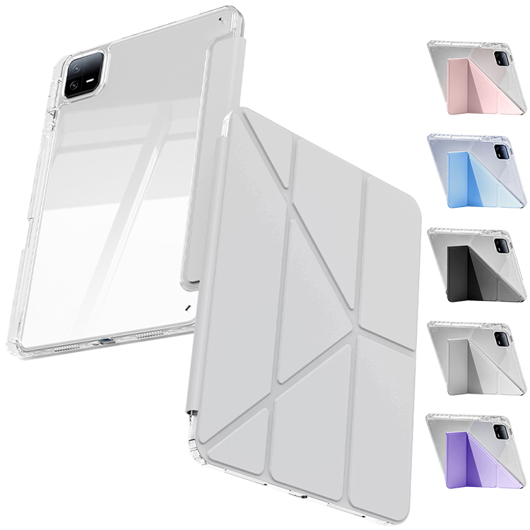 Xiaomi Pad 7/7 Pro �P�[�X 11.2�C���` �蒠�^ �J�o�[ PU���U�[ �w�ʓ��� �p �ی� �R�[�i�[�o���p�[ �J�[�h���[ �X�^���h�@�\ �y�����[ ���� �V���I�~