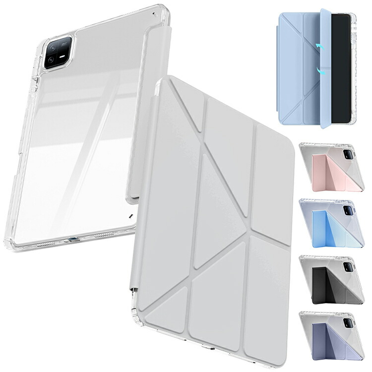 Xiaomi Pad 8/8 Pro �P�[�X 11.2�C���` �I�[�g�X���[�v �@�\�t�� �蒠�^ �J�o�[ PU���U�[ �w�ʓ��� �p �ی� �R�[�i�[�o���p�[ �J�[�h���[ �X�^���h�@�\