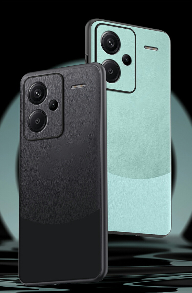 Redmi Note 13 Pro+ 5G ケース カバー PUレザー 背面レザー Redmi Note 13 Pro+ 5G ケース カバー PUレザー 背面レザー
