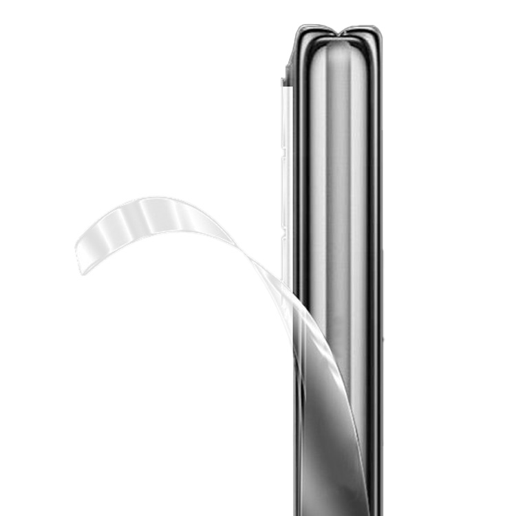 nubia Fold A502ZT ���ʕی�t�B���� 2���Z�b�g TPU�f�� ���� ZTE �k�r�A �t�H�[���h ���ʃV�[���h �q���W�Ή� �t���[���ی� ���h�~�V�[�g �X�e�b�J�[