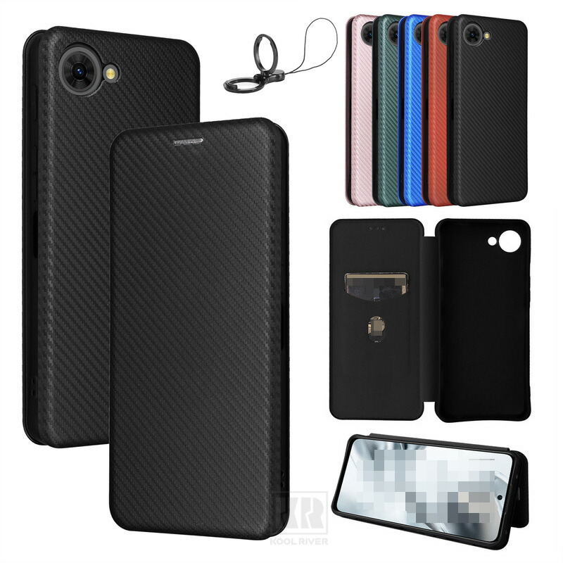 Nubia S2e A506ZT / A507ZT �P�[�X S2R Z6305R  / S2 Lite �蒠�^ �J�o�[ PU���U�[ �J�[�{���� �蒠�^PU���U�[�P�[�X �R �����O�X�g���b�v�t��