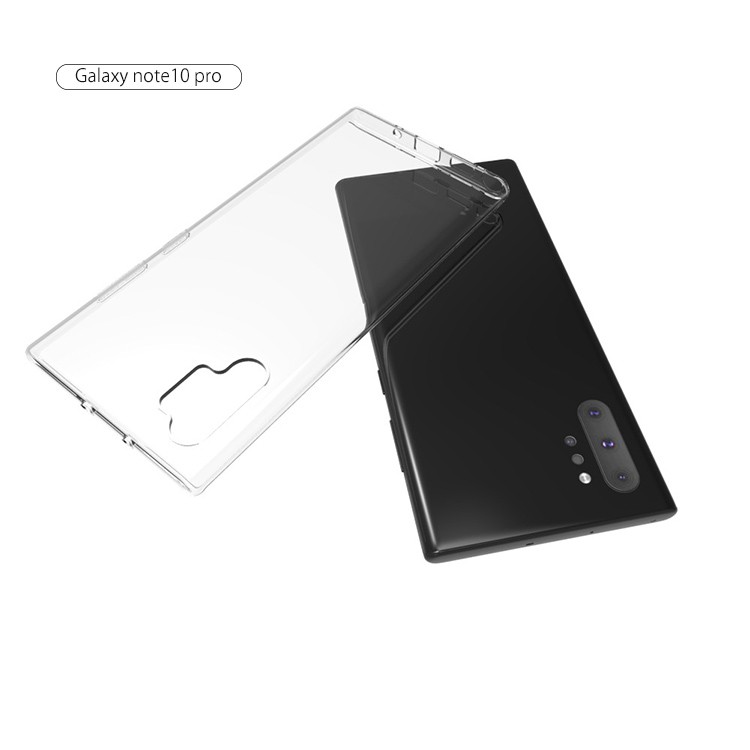 Galaxy Note10/Note10 + ケース/カバー TPU 透明な 耐衝撃 シンプル ベーシック ギャラクシーノート10+ ソフトケース/カバー おしゃれ お｜keitaiichiba｜04