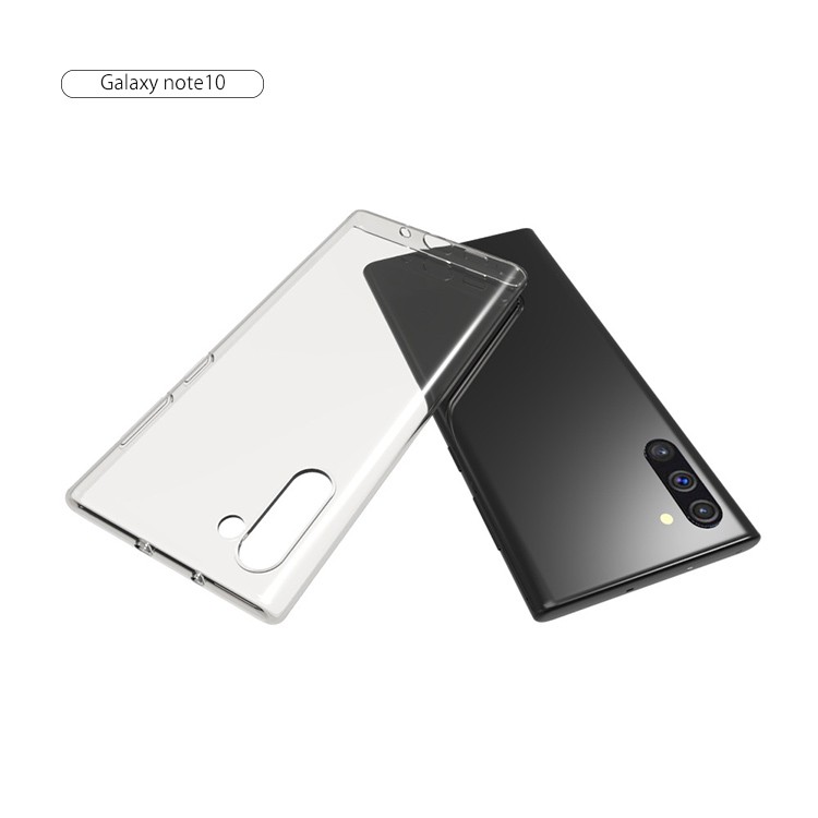 Galaxy Note10/Note10 + ケース/カバー TPU 透明な 耐衝撃 シンプル ベーシック ギャラクシーノート10+ ソフトケース/カバー おしゃれ お｜keitaiichiba｜05