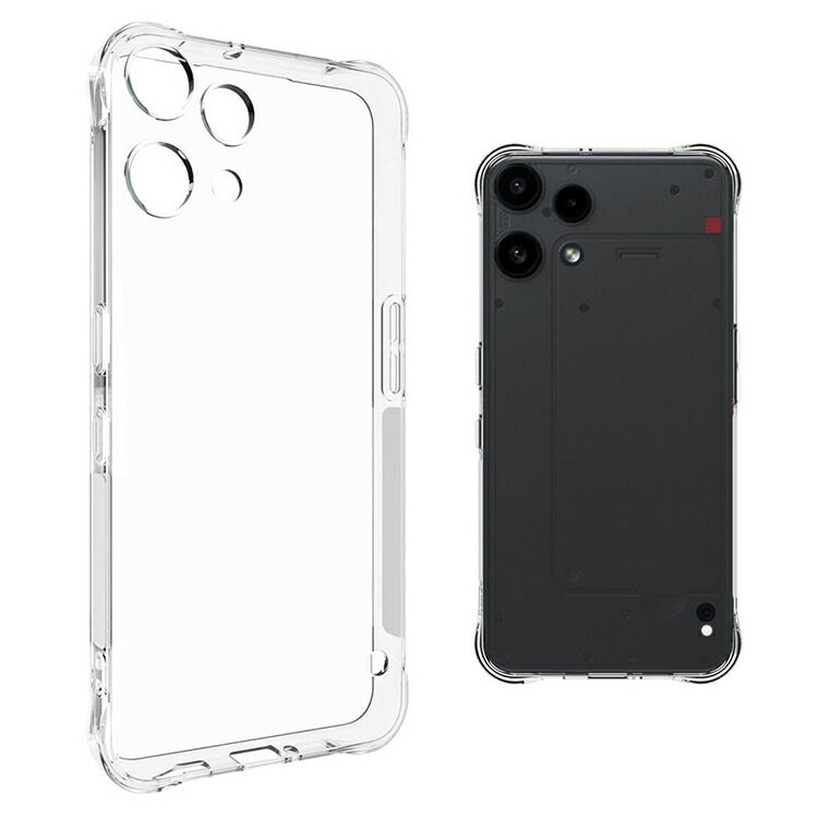 Nothing Phone 3a Lite クリアケース 耐衝撃 カバー クリア 透明 TPU