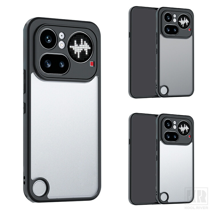 Insta Nothing Phone 4a�Ή� �P�[�X �ϏՌ� Phone 4a Pro �J�o�[ �w�ʃ}�b�g ������ �V���v�� TPU +�v���X�`�b�N �n�[�h�P�[�X Nothing �i�b�V���O