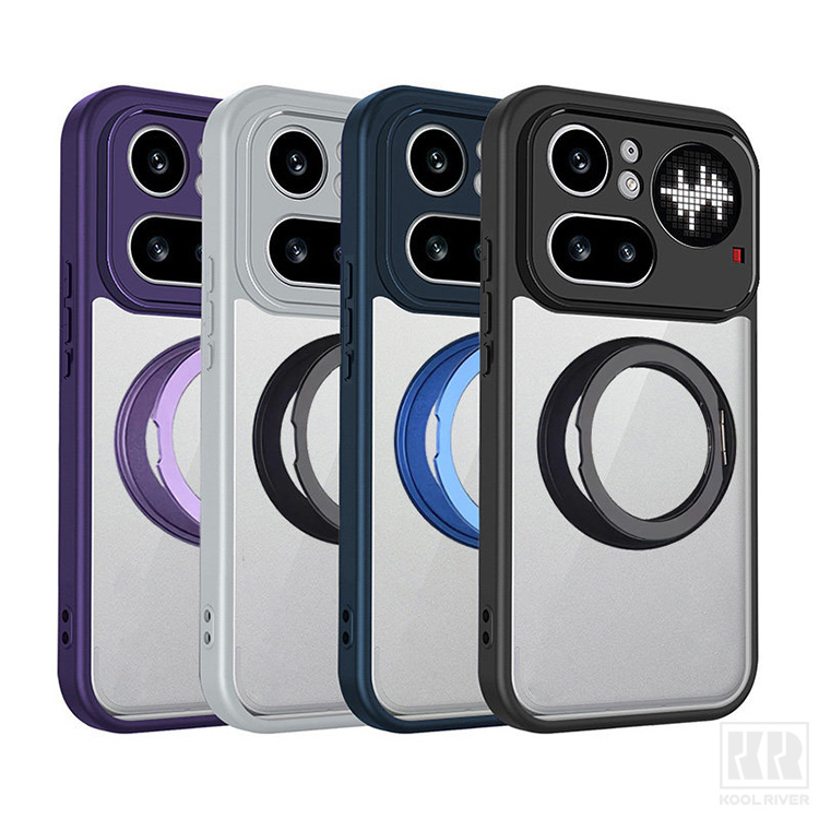 Insta Nothing Phone 4a�Ή� �P�[�X �ϏՌ� Phone 4a Pro �J�o�[ �w�ʃ}�b�g ���� �V���v�� �����^�X�}�z�����O�t�� �X�^���h�@�\ TPU +�A�N����