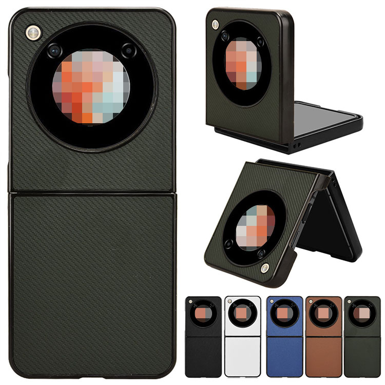 Nubia Flip 5G �P�[�X �J�o�[ PU���U�[ �܂肽���݌^ �J�[�{���� �w�ʃ��U�[�P�[�X �k�r�A �t���b�v 5G �A���h���C�h �������� �������