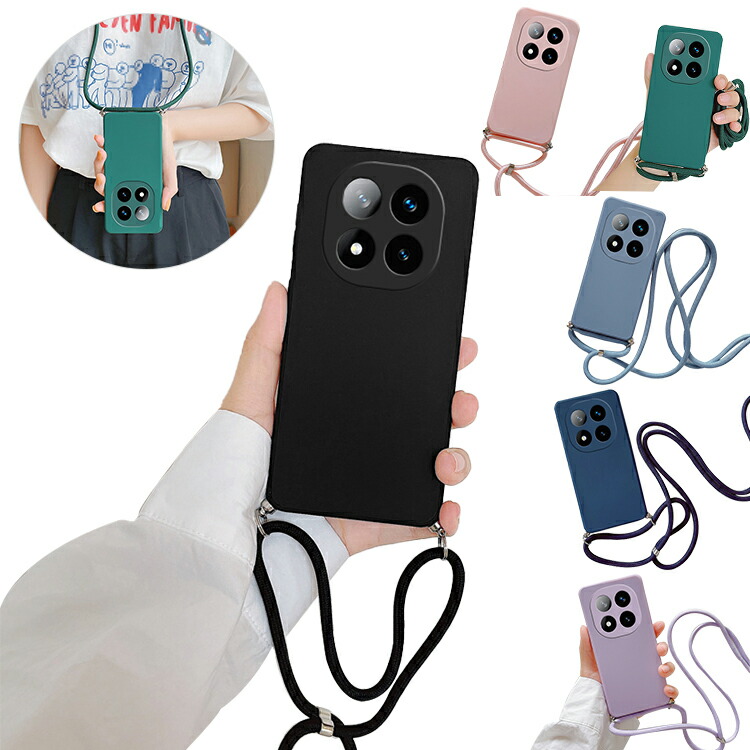 Redmi Note 14 �P�[�X �X�}�z�V�����_�[ Note 14 Pro �J�o�[ �V�����_�[�X�g���b�v ���|���x���g�t�� �������߉\ TPU �\�t�g�P�[�X/�J�o�[ ���� ������