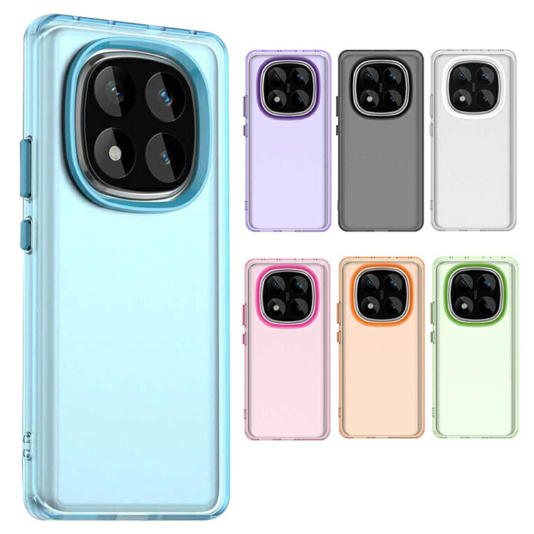 Redmi Note 14 �P�[�X Note 14 Pro 5G �J�o�[ �}�b�g ���킢��TPU+�v���X�`�b�N �X�g���b�v�� ���� �V���I�~ ���b�h�~�[ �m�[�g14/14 �v�� 5G�A���h���C�h