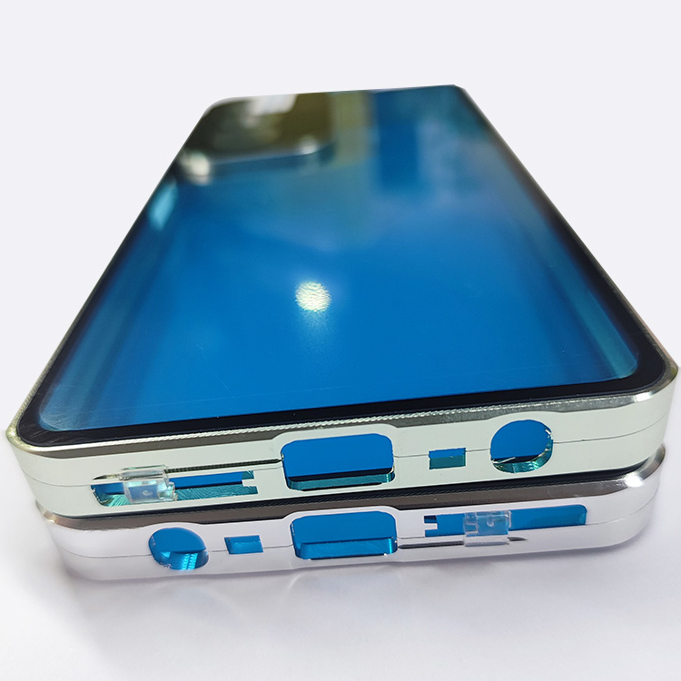 OPPO A3 5G ケース アルミ バンパー カバー 前後強化ガラス かっこいい