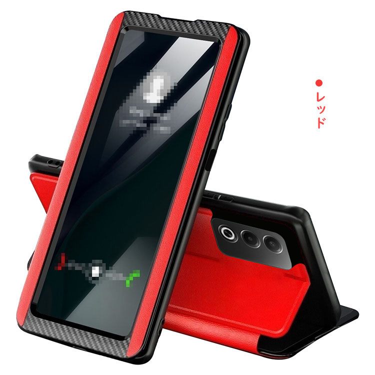 OPPO A3 5G ケース 手帳型 カバー 二つ折り PUレザー カーボン調 OPPO A3 5G ケース 手帳型 カバー 二つ折り PUレザー カーボン調