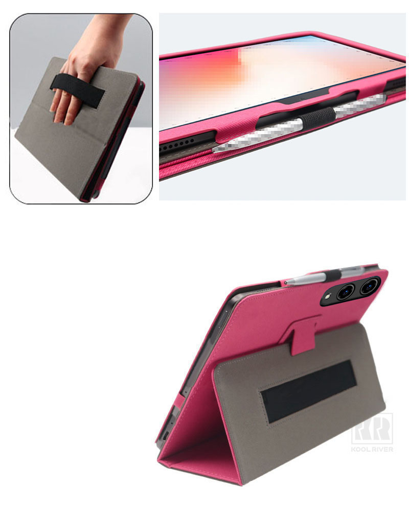 ODEA A13 ケース 手帳型 カバー 13インチ スタンド機能 PUレザー