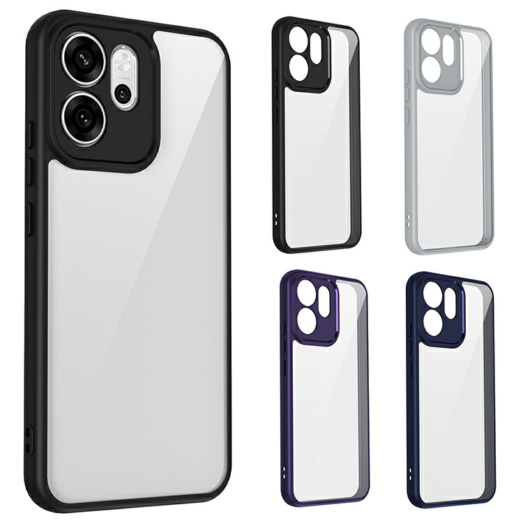 OPPO A5x �P�[�X �N���A �ϏՌ� �J�o�[ �N���A�P�[�X ���� TPU+�v���X�`�b�N �n�[�h�P�[�X ���� ������ �X�g���b�v��  �V���v�� �I�b�|