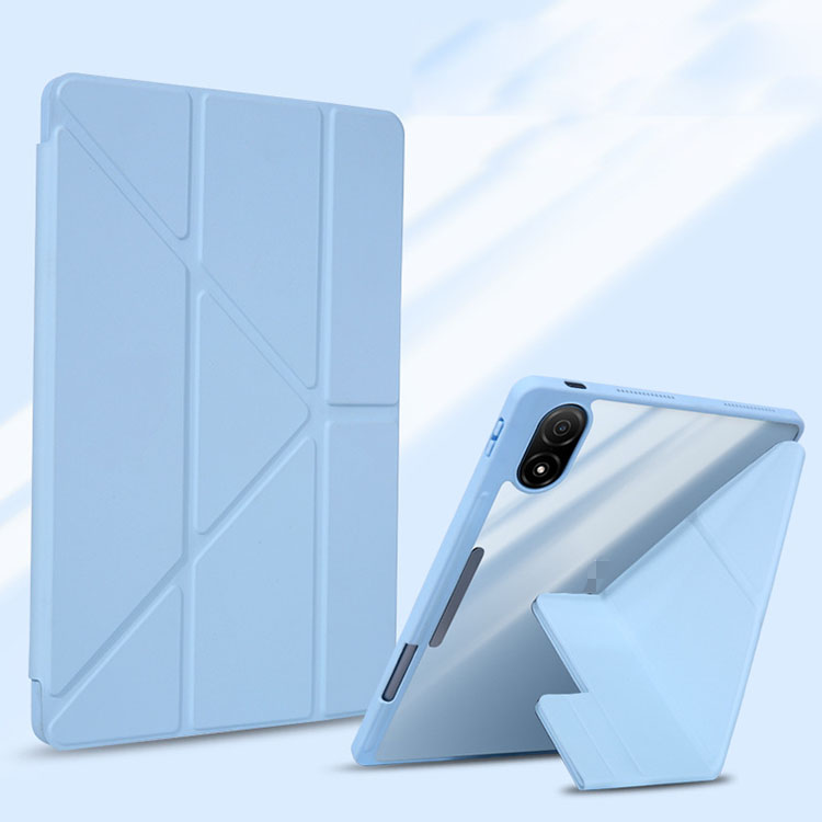 OPPO Pad Neo ケース 11.4インチ 手帳型 カバー PUレザー+アクリル 角