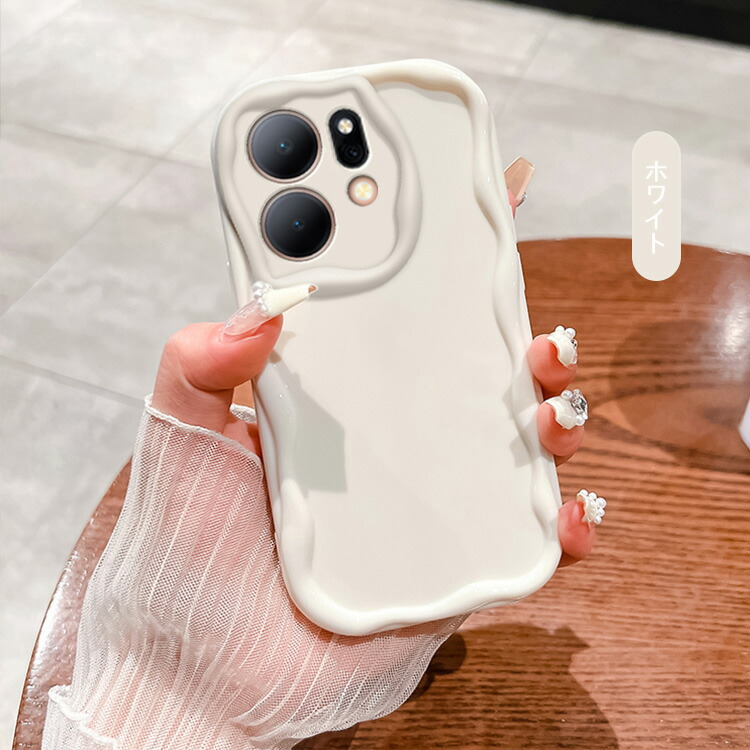 OPPO Find X9 ウェーブ 波型 なみなみ ケース Pro カバー クリア 透明