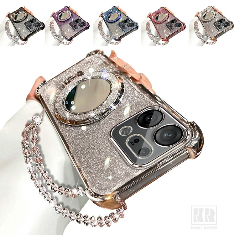 OPPO Find X9 �P�[�X �N���A X9 Pro �J�o�[ �����Y�J�o�[�t�� �ϏՌ� �X�g���b�v�t�� ���b�L TPU �\�t�g�P�[�X �����^�X�}�z�����O�t�� �X�^���h�@�\