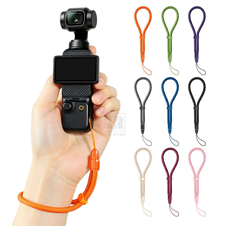Insta Osmo Pocket 4�Ή� / 4p / 3 �X�g���b�v �n���h�X�g���b�v ���X�g�X�g���b�v �����h�~  �X�g���b�v�R DJI �f�B�[�W�F�C�A�C �I�X�� �|�P�b�g