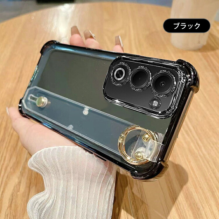 OPPO A5 5G ケース クリア カバー 透明 メッキ TPU ソフトケース 落下