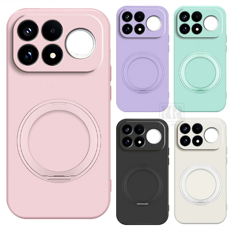 POCO F9 Pro�p �P�[�X F9Ultra�p �J�o�[ �ϏՌ� TPU �\�t�g�P�[�X �����^�����O�t�� �X�^���h�@�\ �V���I�~ POCO F9 �v��/F9�E���g���p