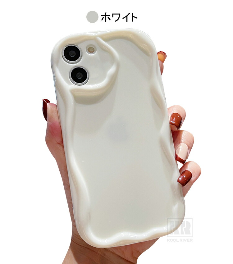 POCO M7 Pro 5G クリアケース ウェーブ 波型 なみなみ カバー クリア