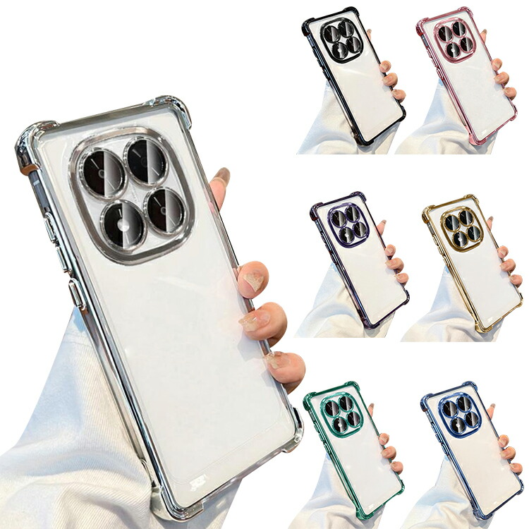 POCO M8 5G �P�[�X �N���A M8 Pro 5G �J�o�[ �ϏՌ� �N���A ���� ���b�L TPU �\�t�g�P�[�X �p �ی� �R�[�i�[�o���p�[ �X�g���b�v�� ������ ���� �V���I�~