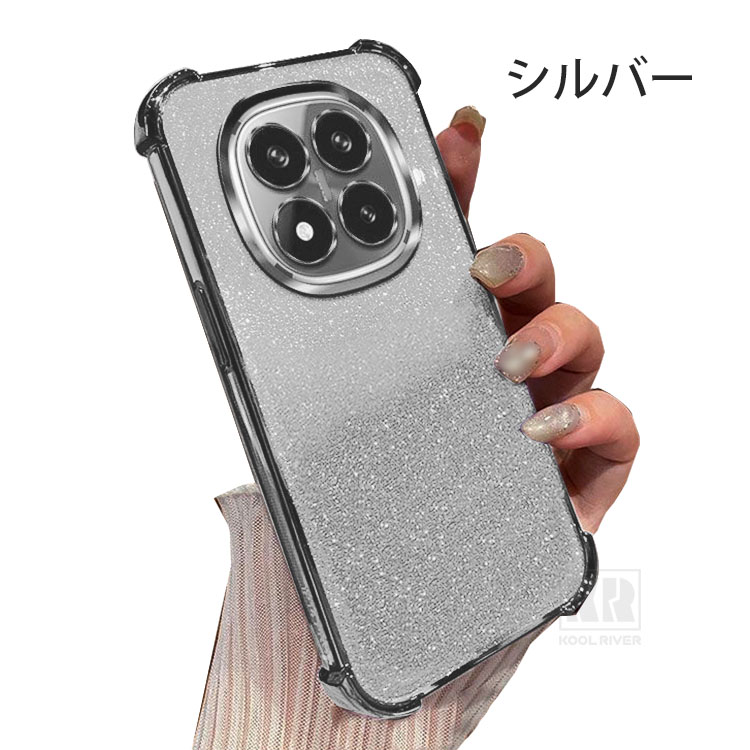 POCO M8 5G ケース Pro ケース/カバー 耐衝撃 レンズカバー付き メッキ
