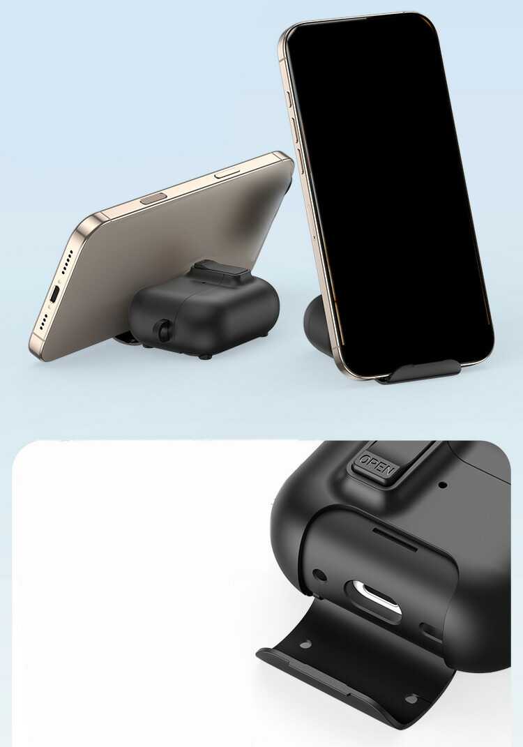 AirPods Pro 3 耐衝撃 ケース 第3世代 カバー カラビナ付き 2重構造 Qi