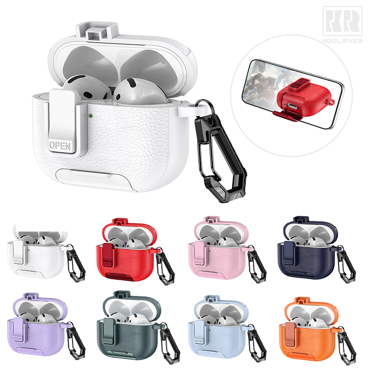 AirPods Pro 3 �ϏՌ� �P�[�X ��3���� �J�o�[ �J���r�i�t�� 2�d�\�� �X�^���h�@�\���� �V���v�� �ی�J�o�[ �������� ������� Apple �A�C�z��