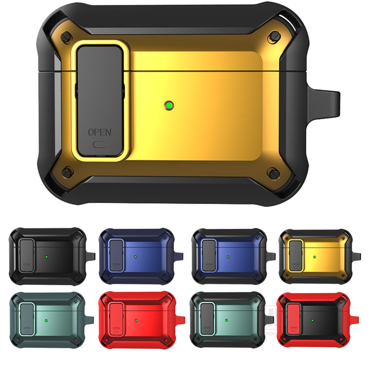 AirPods Pro 3 �ϏՌ� �P�[�X ��3���� �J�o�[ 2�d�\�� TPU +�v���X�`�b�N �n�[�h�P�[�X �V���v�� �ی�J�o�[ �������� ������� Apple �A�C�z��