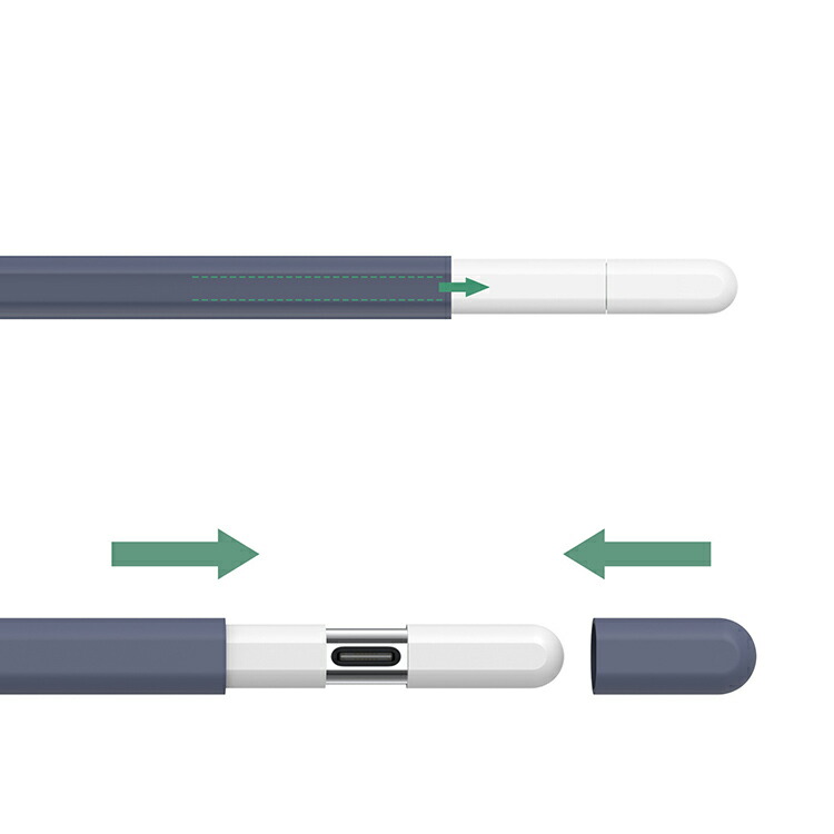 Apple Pencil(USB-C) ケース（第3世代）カバー シリコン