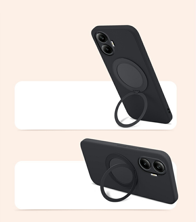 POCO F7 ケース カバー ストラップ付き TPU ソフトケース 分離型