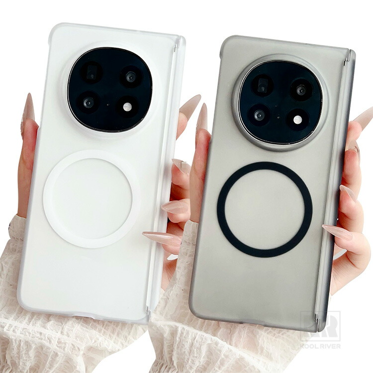Insta OPPO Find N6�Ή� �P�[�X �}�b�g�d�l ������ �J�o�[ �܂肽���݌^ Qi�[�d ���C�����X�[�d�Ή� �v���X�`�b�N �V���v�� �I�b�| �t�@�C���h N6