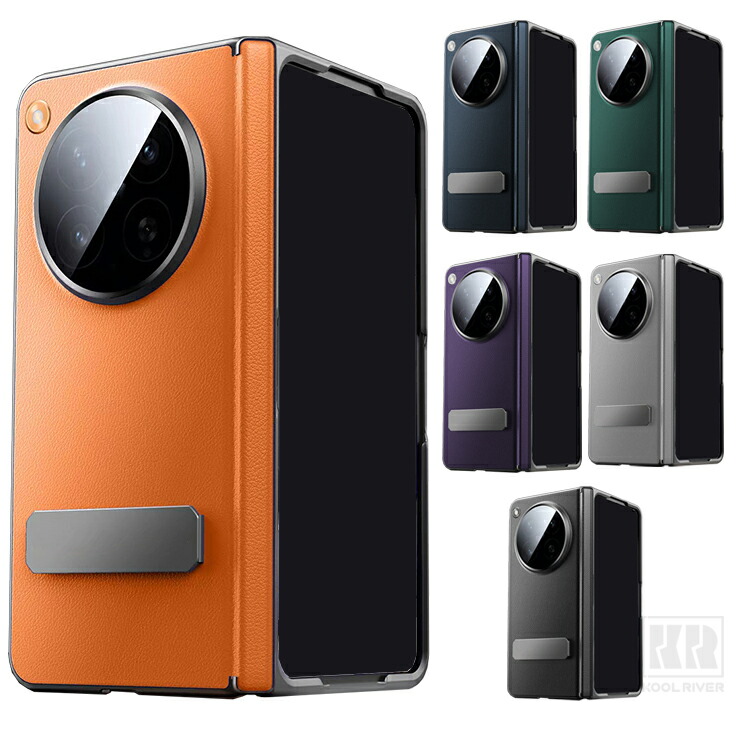 Insta OPPO Find N6�Ή� �P�[�X �J�o�[ �܂肽���݌^ �����K���X�t�B�����t�� �����K���X+�v���X�`�b�N �O�ʋ����K���X �X�^���h�@�\ �V���v�� �I�b�|