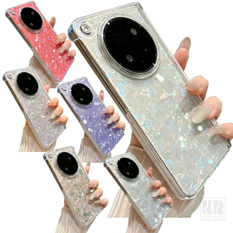 Insta OPPO Find N6�Ή� �P�[�X �J�o�[ �܂肽���݌^ ���� �L�k�� �v���X�`�b�N ����/���킢�� ���� ���炫�� ���ꂢ ������� �V���v�� �I�b�|