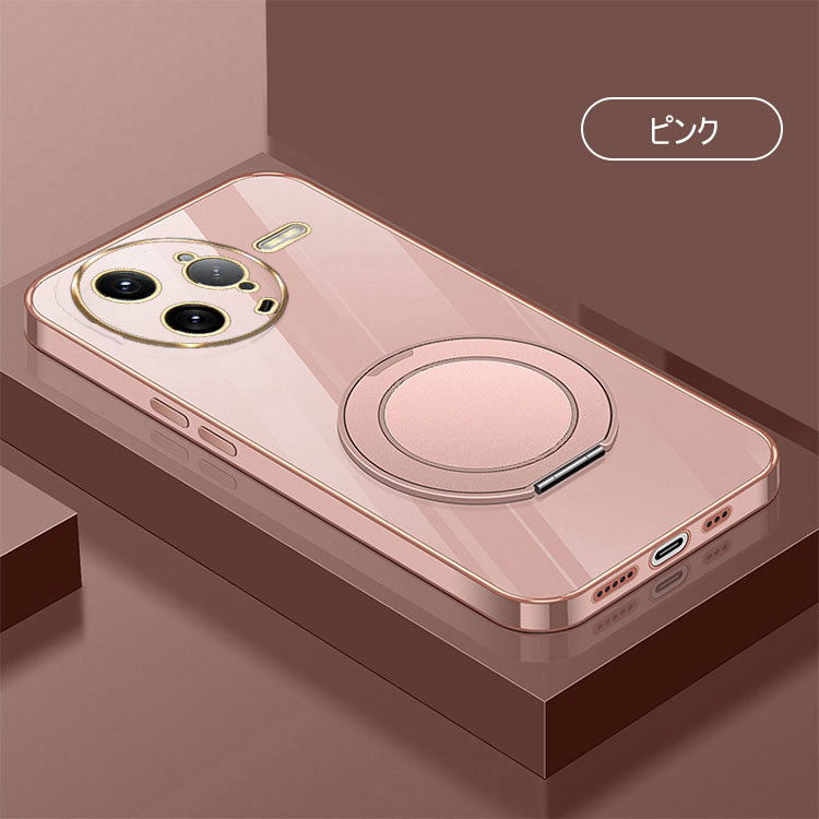 POCO F7 Pro ケース Ultra カバー メッキ TPU ソフトケース スタンド