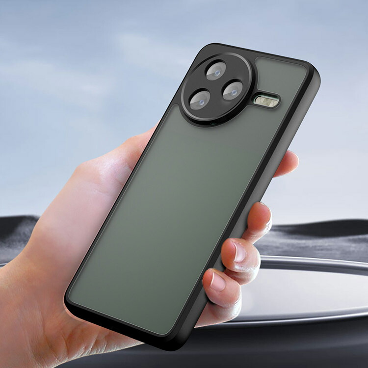 POCO F7 Pro クリアケース Ultra カバー クリア 半透明 マット仕様