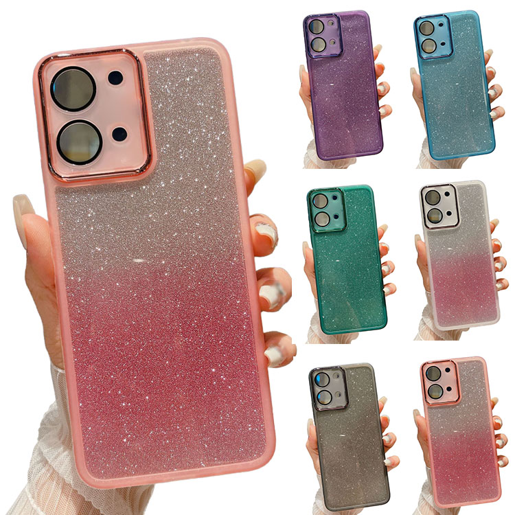 POCO X8 Pro �P�[�X X8 Pro Max �J�o�[  �N���A ���炫�� �O���b�^�[ TPU �\�t�g�P�[�X �O���f�[�V���� ������ ���� �V���I�~  POCO X8 �v��