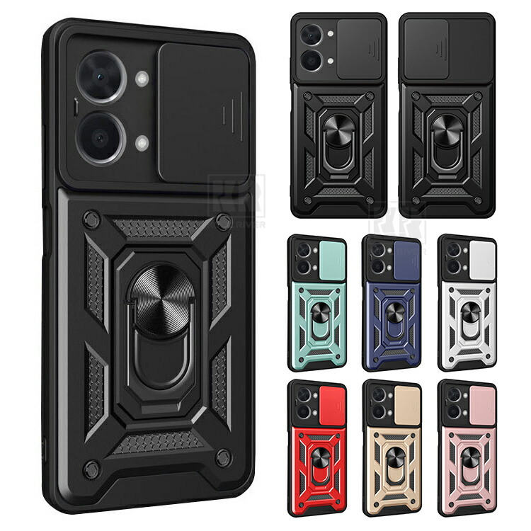 Insta POCO X8 Pro�Ή�  �P�[�X X8 Pro Max �ϏՌ� �J�o�[ �X���C�h���J���������Y�J�o�[�t�� �����Y�ی� �X�^���h�@�\ �����O�t�� 2�d�\�� ���� �V���I�~