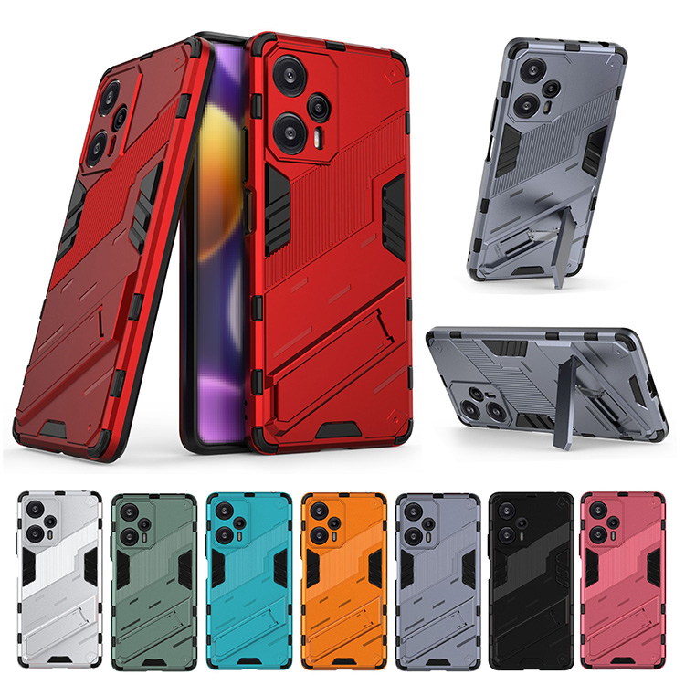 Xiaomi POCO F5 �P�[�X �ϏՌ� �J�o�[ �X�^���h�@�\ 2�d�\�� TPU �w�ʃP�[�X �V���I�~ �|�R F5 �A���h���C�h �������� �������