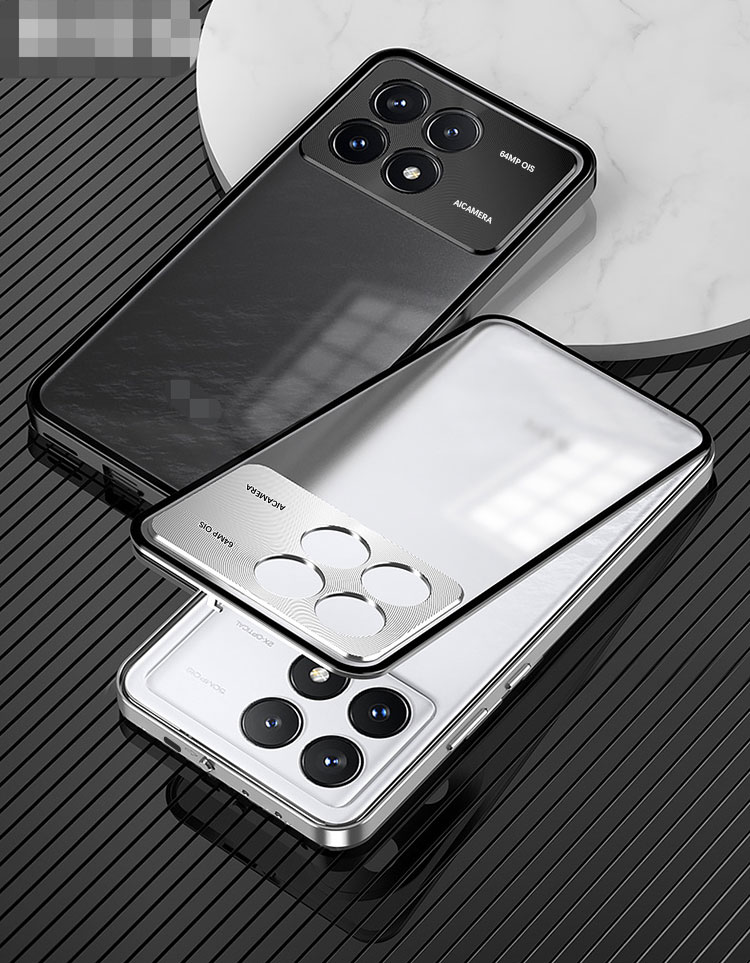 POCO F6 Pro ケース アルミ バンパー かっこいい アルミバンパー 