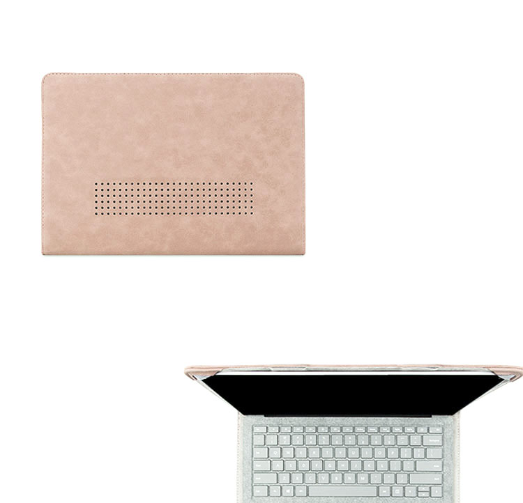 MacBook Pro 14インチ ケース/カバー 手帳型 かわいい PUレザー マック