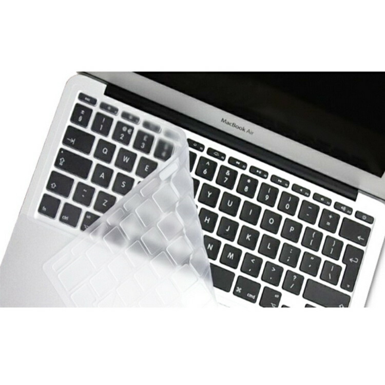 MacBook Pro 16インチ (2019モデル) 搭載モデル キーボードカバー キーボード防塵カバー JIS日本語対応 キーボード キースキン｜keitaiichiba｜07