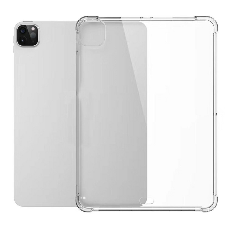 ipad pro クリアケース 11インチ 2024モデル 耐衝撃 カバー 透明 TPU