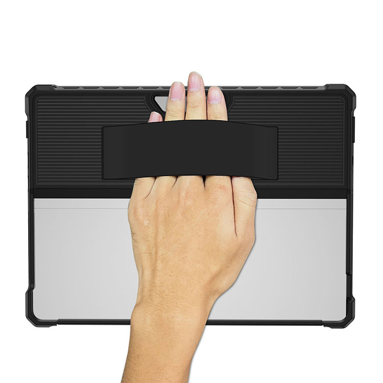 Surface Pro 8 ケース 耐衝撃 カバー TPU 耐衝撃ケース 片手持ち