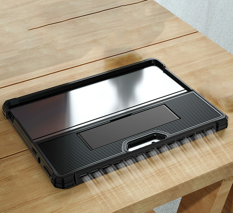 Surface Pro 8 ケース 耐衝撃 カバー TPU 耐衝撃ケース 片手持ち