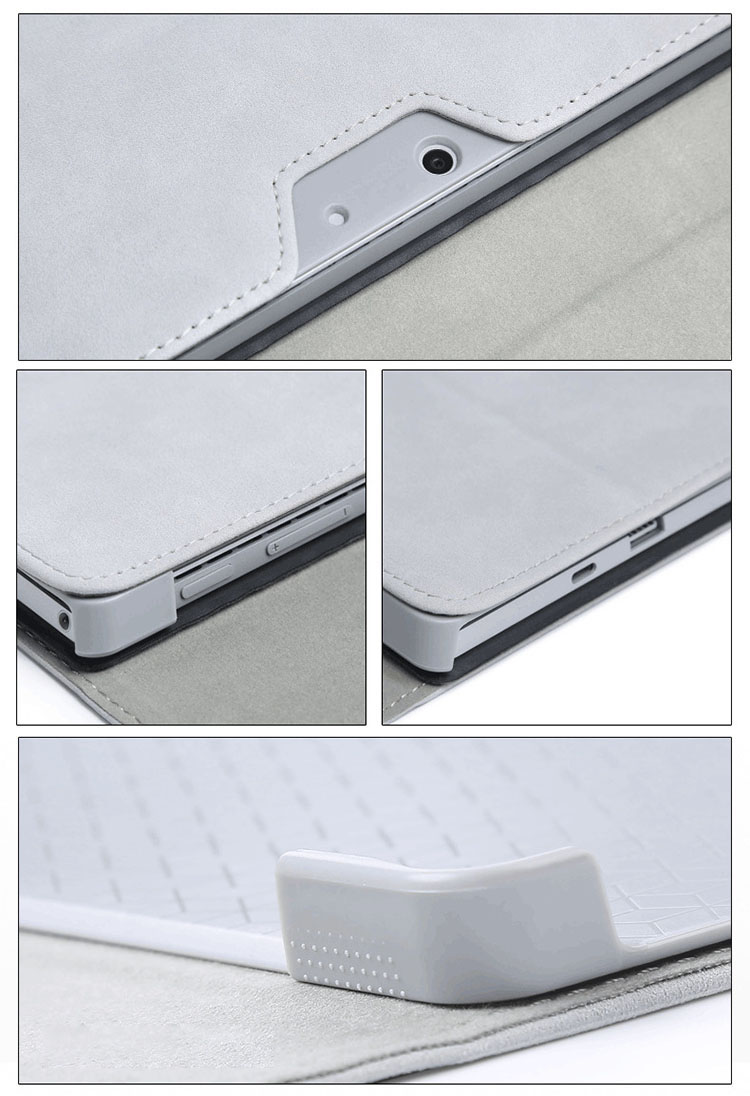 Surface Pro 8 (13インチ) ケース/カバー 手帳型 かわいい PUレザー 電源収納ポーチ付き ペン収納 スタンド機能 かわいいレザーケース おすすめ おしゃれ｜keitaiichiba｜06