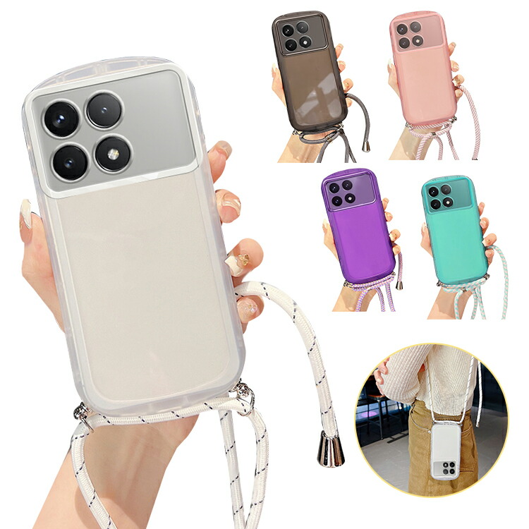 POCO X6 Pro �P�[�X �ϏՌ� �J�o�[ �N���A ���� �X�}�z�V�����_�[ �V�����_�[�X�g���b�v ���|���x���g�t�� �������߉\ �V���R�� �\�t�g�P�[�X ����